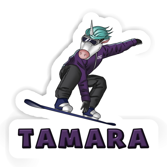 Autocollant Tamara Snowboardeuse Notebook Autocollant Tamara Snowboardeuse Gift package Image