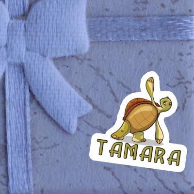 Tortue yoga Autocollant Tamara Tortue yoga Autocollant Tamara Image