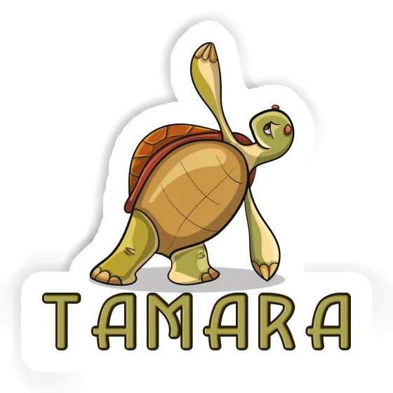 Tortue yoga Autocollant Tamara Notebook Tortue yoga Autocollant Tamara Gift package Image