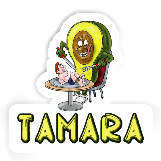 Sticker Tamara Avocado Notebook Sticker Tamara Avocado Gift package Image