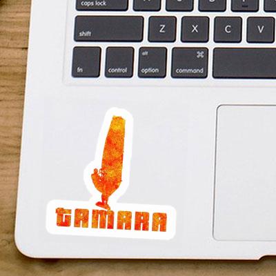 Sticker Windsurfer Tamara Notebook Image