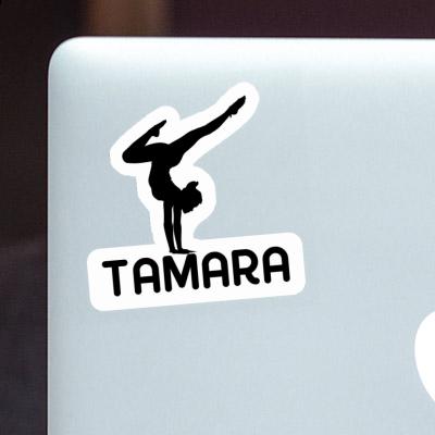 Sticker Tamara Yoga-Frau Sticker Tamara Yoga-Frau Image