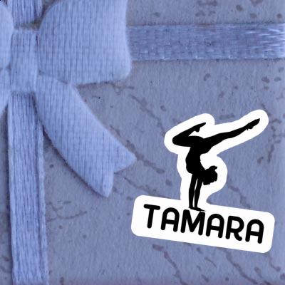 Sticker Tamara Yoga-Frau Notebook Sticker Tamara Yoga-Frau Gift package Image