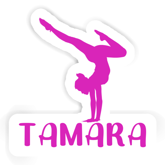 Aufkleber Yoga-Frau Tamara Notebook Aufkleber Yoga-Frau Tamara Gift package Image