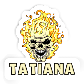 Sticker Tatiana Skull Image