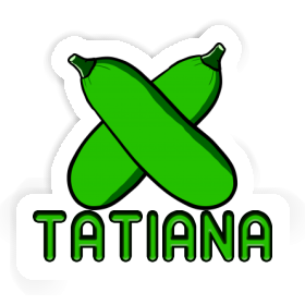 Tatiana Sticker Zucchini Image