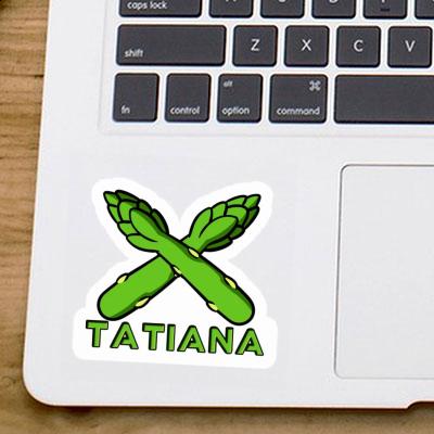 Sticker Asparagus Tatiana Notebook Sticker Asparagus Tatiana Gift package Image