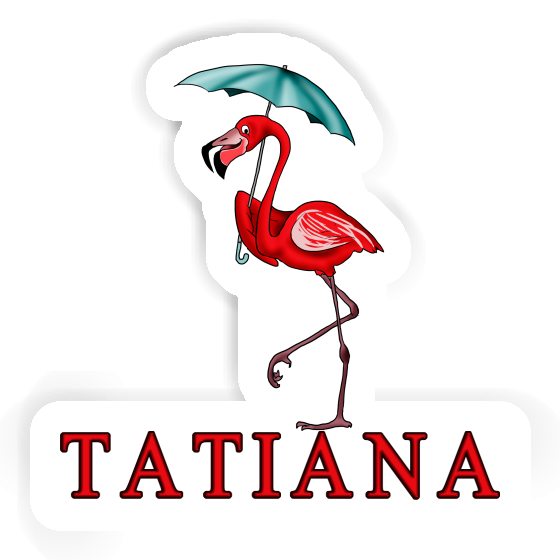 Flamingo Sticker Tatiana Notebook Flamingo Sticker Tatiana Notebook Image