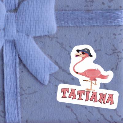 Flamingo Sticker Tatiana Notebook Flamingo Sticker Tatiana Gift package Image