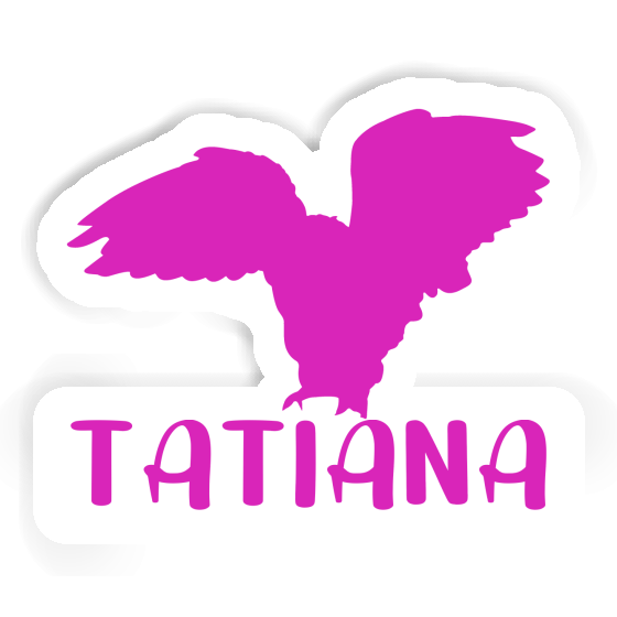 Tatiana Sticker Owl Notebook Tatiana Sticker Owl Notebook Image