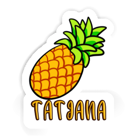 Sticker Tatjana Ananas Image