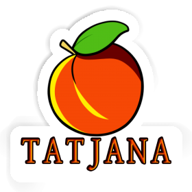 Tatjana Sticker Aprikose Image