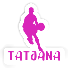 Autocollant Joueur de basket-ball Tatjana Image