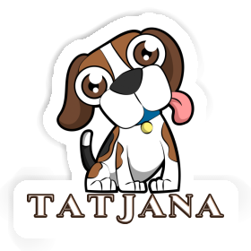 Tatjana Sticker Beagle Image