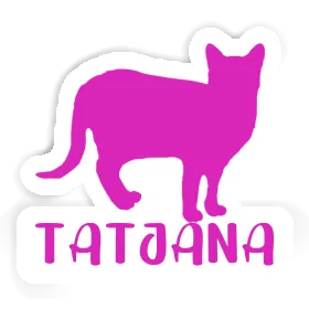 Tatjana Sticker Cat Image