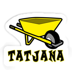 Tatjana Sticker Wheelbarrow Image