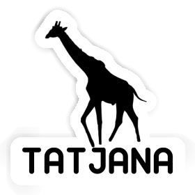 Giraffe Sticker Tatjana Image