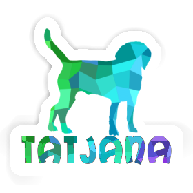 Sticker Tatjana Dog Image