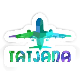 Tatjana Sticker Jumbo-Jet Image