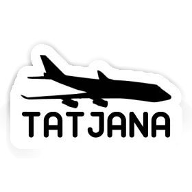 Jumbo-Jet Sticker Tatjana Image