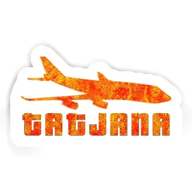 Jumbo-Jet Sticker Tatjana Image