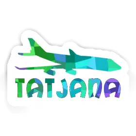 Jumbo-Jet Sticker Tatjana Image