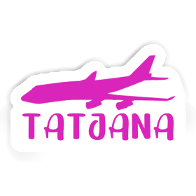 Sticker Tatjana Jumbo-Jet Image