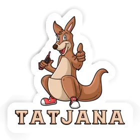 Känguru Sticker Tatjana Image