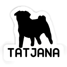 Sticker Pug Tatjana Image