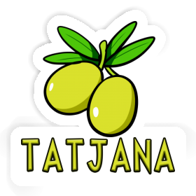 Sticker Tatjana Olive Image