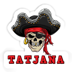 Tatjana Sticker Piratenschädel Image