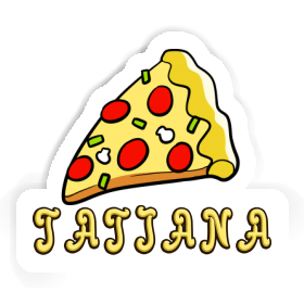 Sticker Tatjana Pizza Image