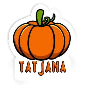 Sticker Tatjana Pumpkin Image