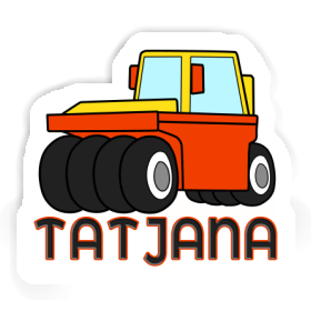 Sticker Tatjana Wheel Roller Image