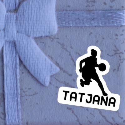 Tatjana Autocollant Joueuse de basket-ball Gift package Image