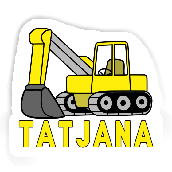 Sticker Tatjana Excavator Gift package Image