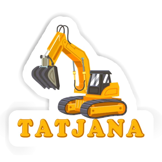 Tatjana Sticker Excavator Gift package Image