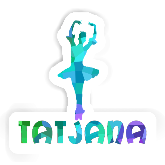 Sticker Ballerina Tatjana Notebook Image