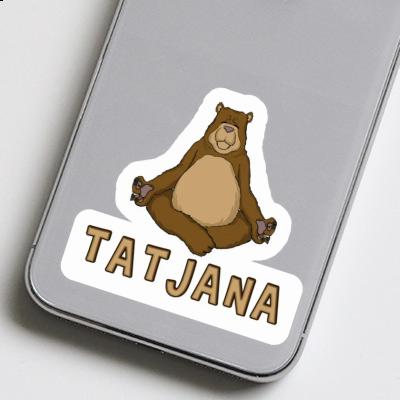 Sticker Tatjana Yogi Notebook Image