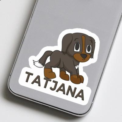 Sticker Berner Sennenhund Tatjana Notebook Image