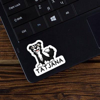 Sticker Tatjana Collie Laptop Image