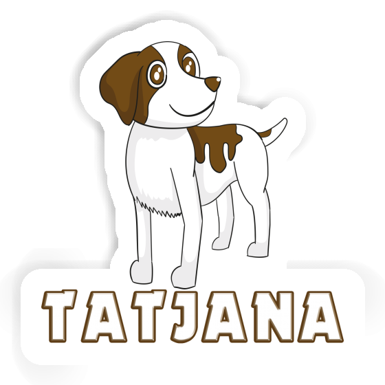 Tatjana Aufkleber Spaniel Laptop Image