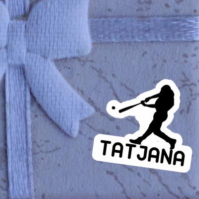 Tatjana Sticker Baseball Player Gift package Image