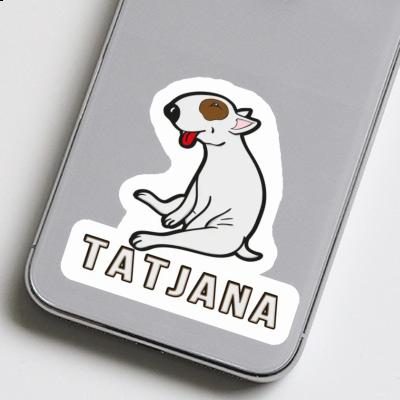 Bull Terrier Autocollant Tatjana Gift package Image