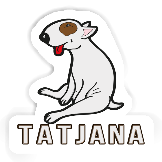 Bull Terrier Sticker Tatjana Image