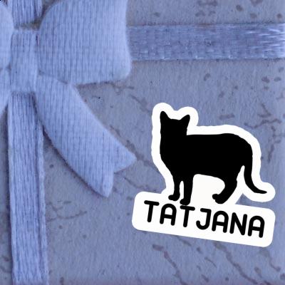 Tatjana Aufkleber Katze Gift package Image