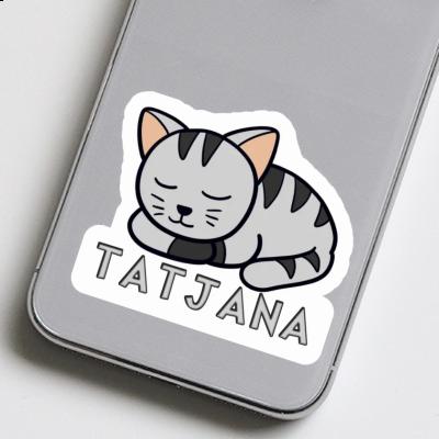 Autocollant Tatjana Chat Image