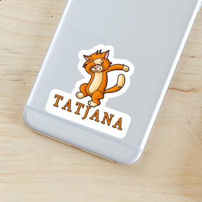 Tatjana Sticker Dabbing Cat Gift package Image