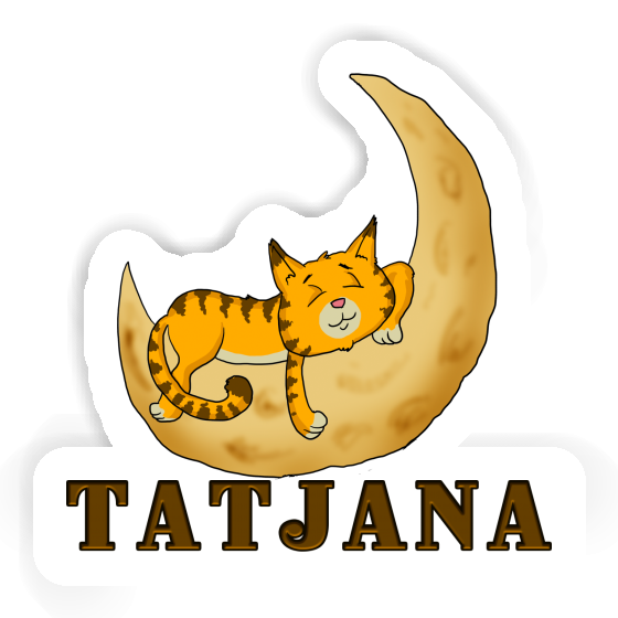 Tatjana Sticker Sleeping Cat Gift package Image