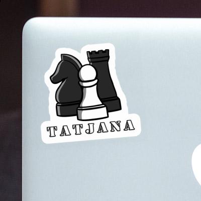 Schachfigur Sticker Tatjana Laptop Image